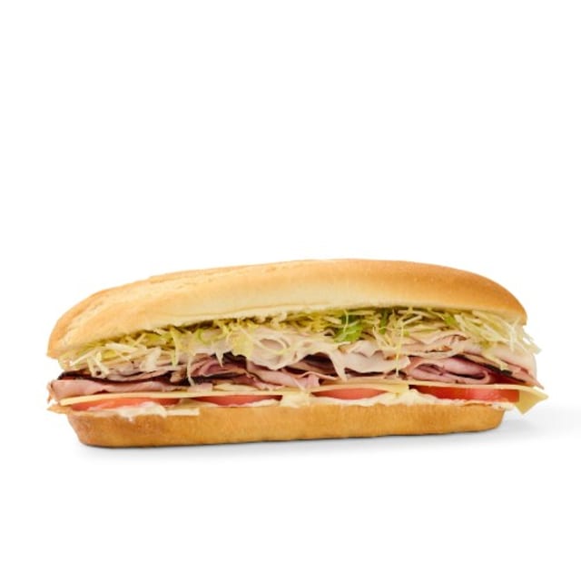 Baked Turkey, Ham & Swiss Triple Decker.