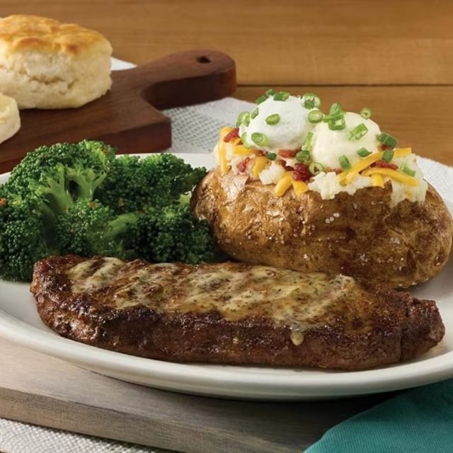 NY Strip Steak.