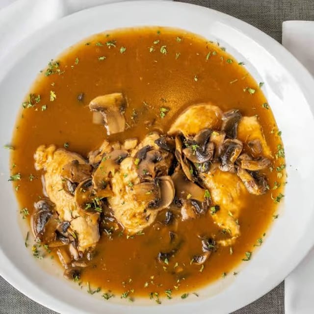 Chicken Marsala.