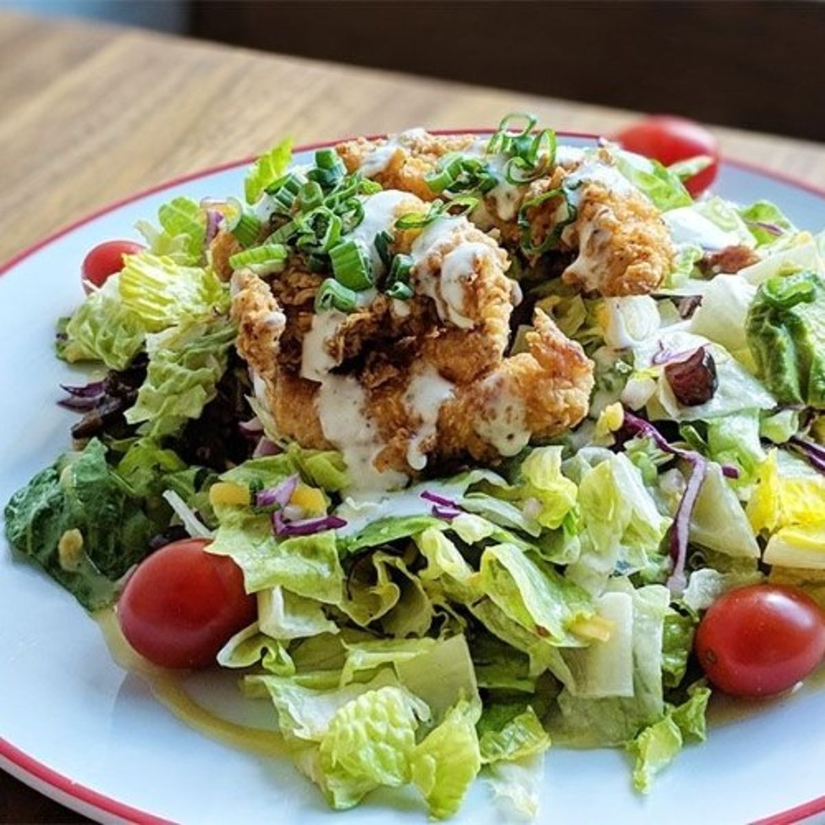 Fried Chicken Salad